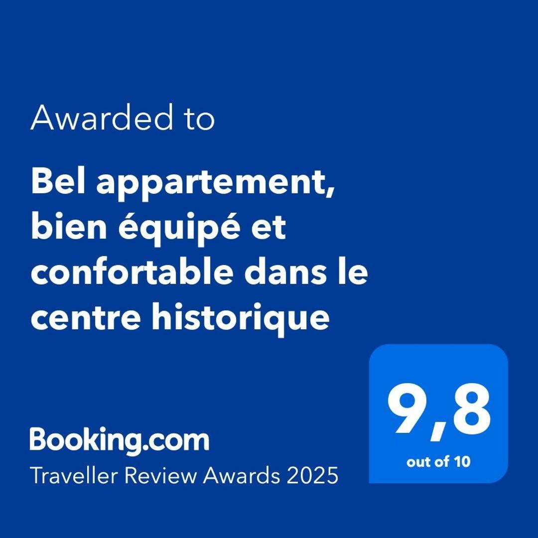 Bel Appartement, Bien Equipe Et Confortable Dans Le Centre Historique Fougeres Exterior photo